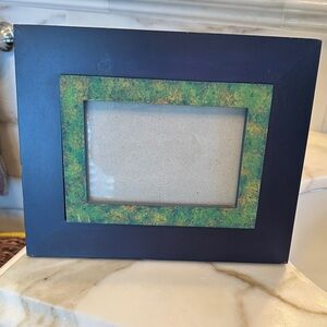 Blue and Green 4 x 6 Photo Frame